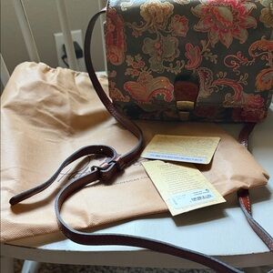 Floral Patterned Crossbody Bag